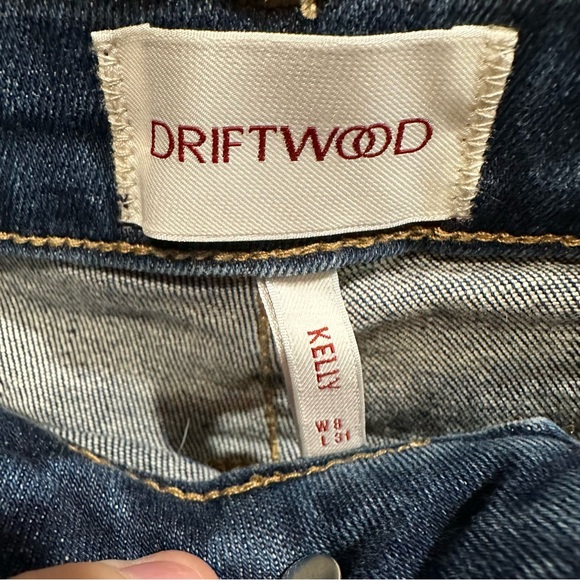 Driftwood “Kelly” Embroidered Bootcut Jeans – Size 8 – Inseam 31 - Picture 11 of 12